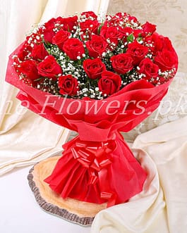 scarlet rose bouquet a 1