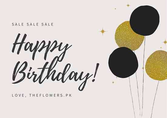 Send Birthday Balloons and Flowers