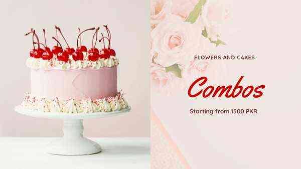 Cake and Flowers delivery in Islamabad