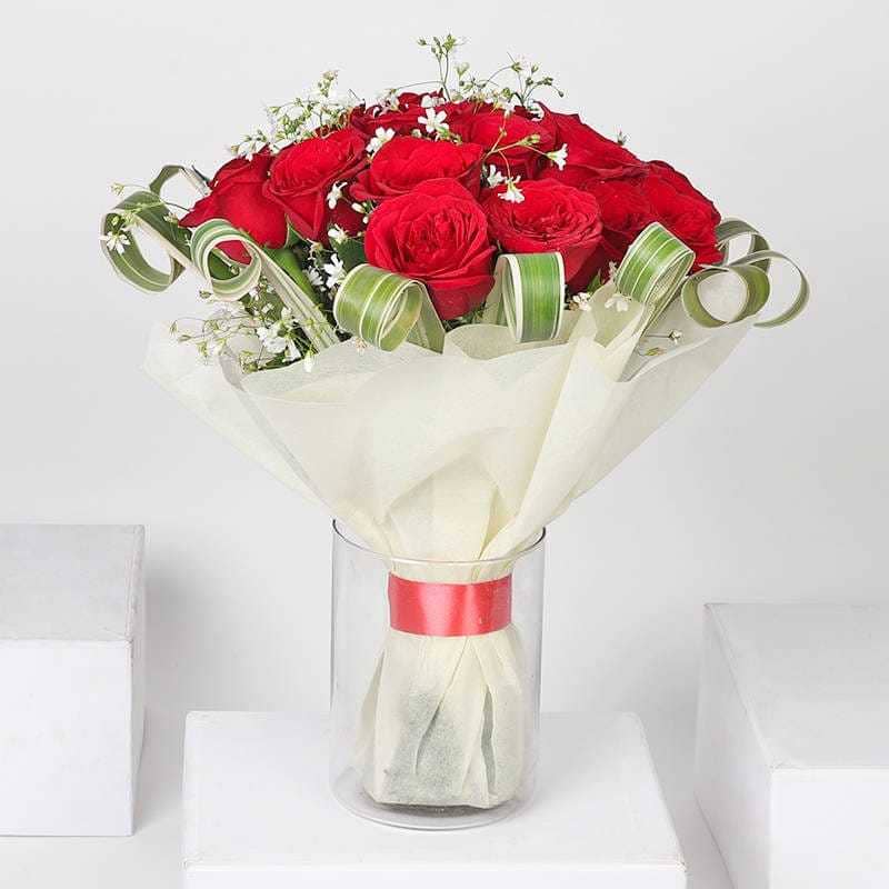 Bunch of 26 Red Roses